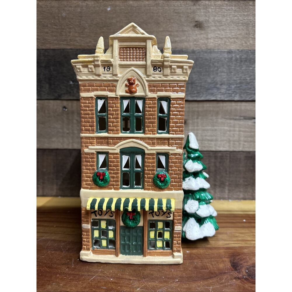 Dept 56 The Original Snow Village Toy Shop #5073-3 1986